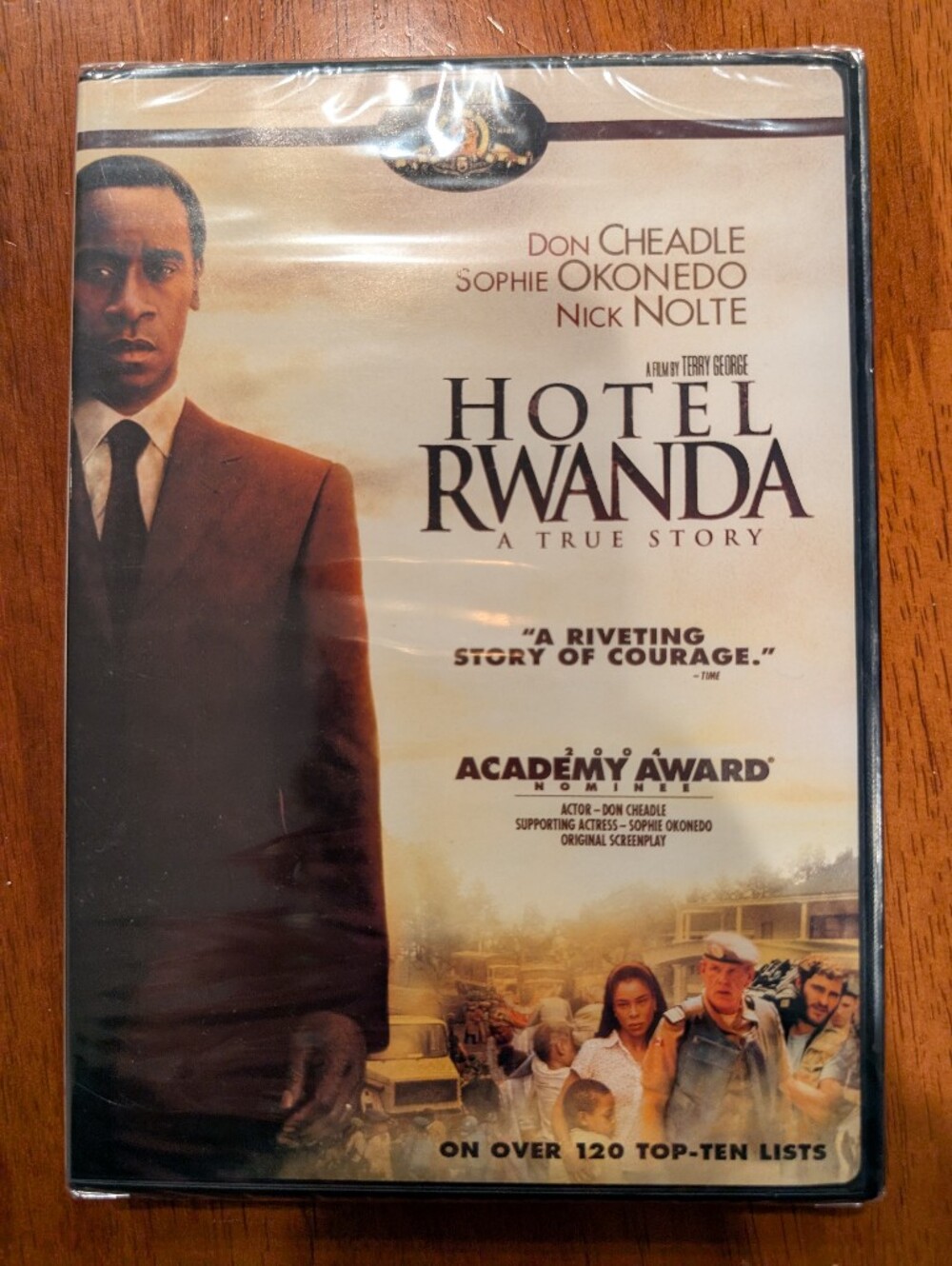 Hotel Rwanda (DVD, 2004) Don Cheadle, Nick Nolte - Acclaimed Drama